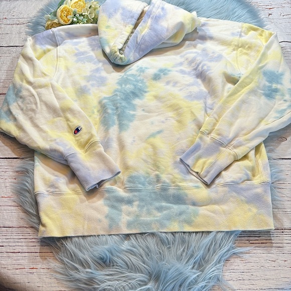 Champion Tie Dye Hoodie sz S - Picture 9 of 9
